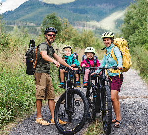 Vélo et famille